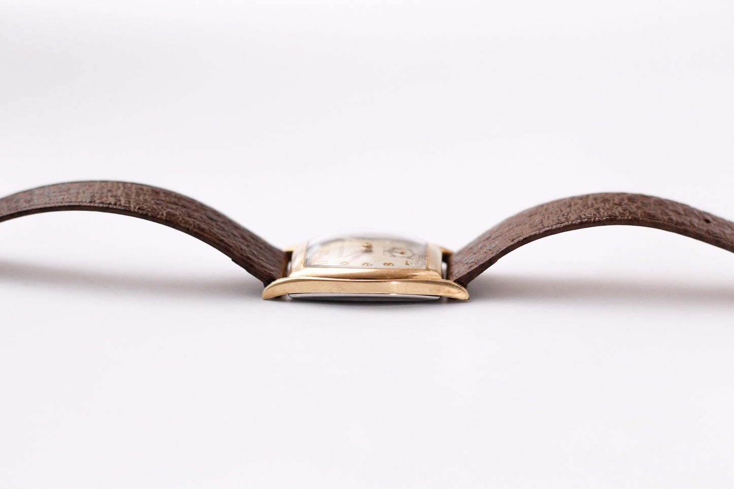 1940s Bulova Mechanical Art Deco Dial Men's Wrist-Watch