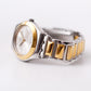 [Near Mint] 2000s Swatch Irony Silver Sunburst Dial Two Tone Case Men's Wrist-Watch