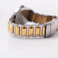 [Near Mint] 2000s Swatch Irony Silver Sunburst Dial Two Tone Case Men's Wrist-Watch