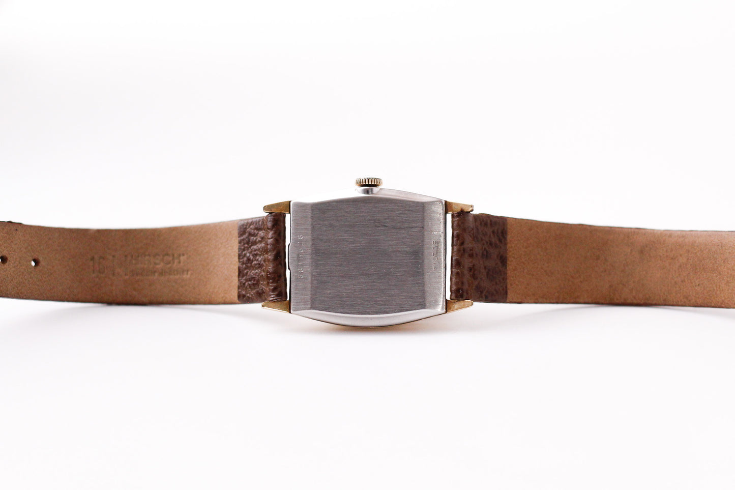 1940s Bulova Mechanical Art Deco Dial Men's Wrist-Watch