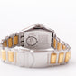 [Near Mint] 2000s Swatch Irony Silver Sunburst Dial Two Tone Case Men's Wrist-Watch