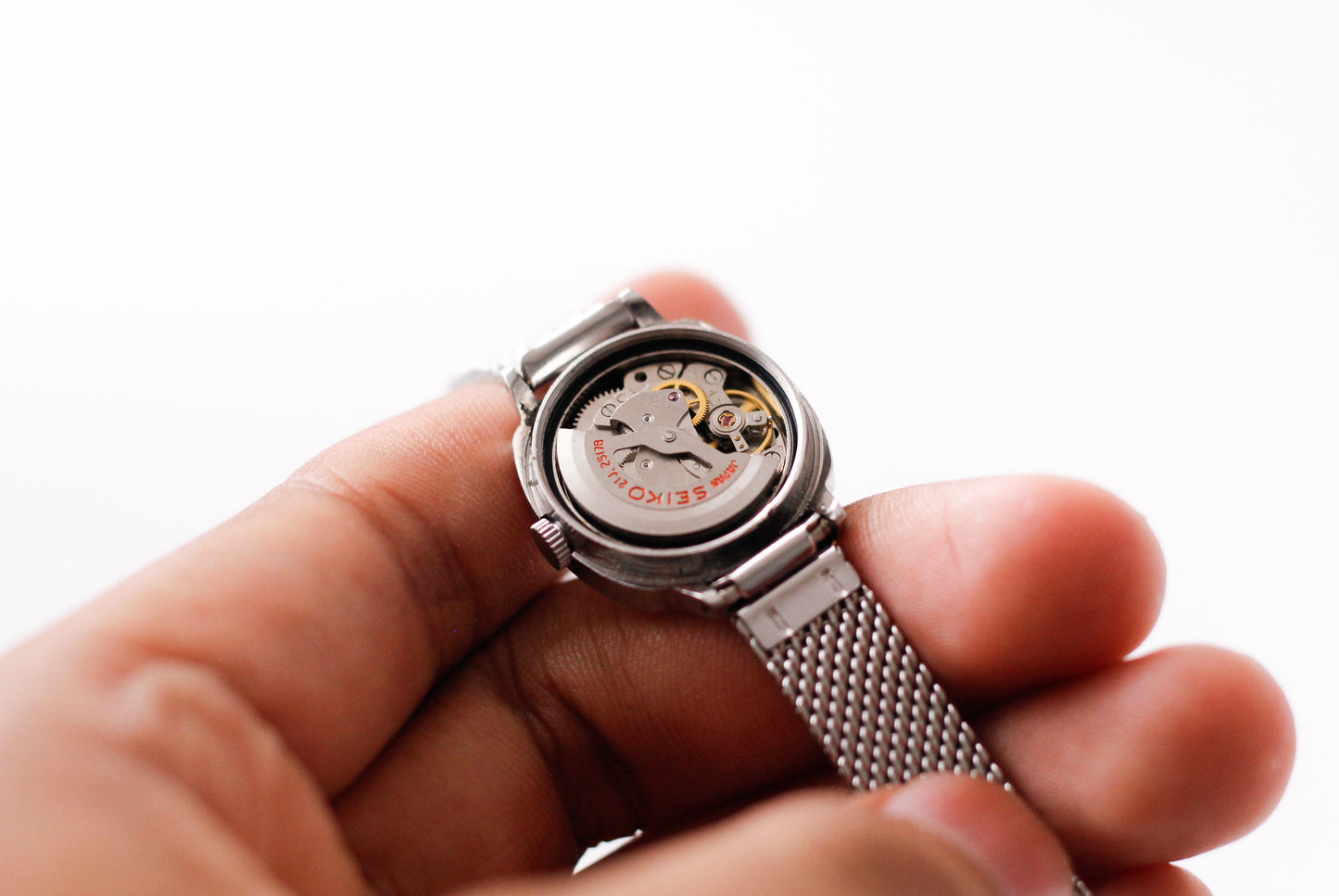 [Serviced] 1969 Seiko Automatic Silver Sunburst Dial Ladies' Wrist-Watch