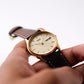 1998 Seiko Quartz Warm Gold Toned Men's Dress Wrist-Watch