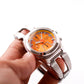 2006 Alba 'AKA' Quartz Orange Sunburst Dial Chronograph Men's Wrist-Watch