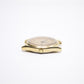 1980 Seiko SQ Matte Golden Dial Gold Toned Men's Wrist-Watch