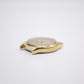 1980 Seiko SQ Matte Golden Dial Gold Toned Men's Wrist-Watch