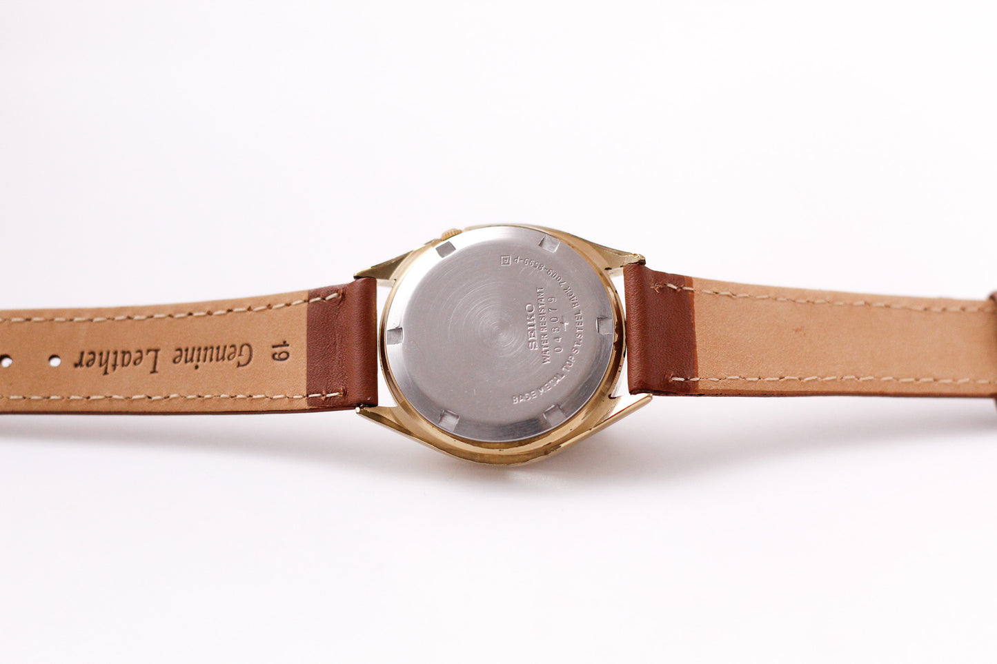 [Serviced] 1980 Seiko Automatic 'Freckled Golden Dial' Men's Wrist-Watch