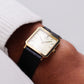 [Near Mint] 1984 Seiko Dolce Textured Champagne Dial Men's Wrist-Watch
