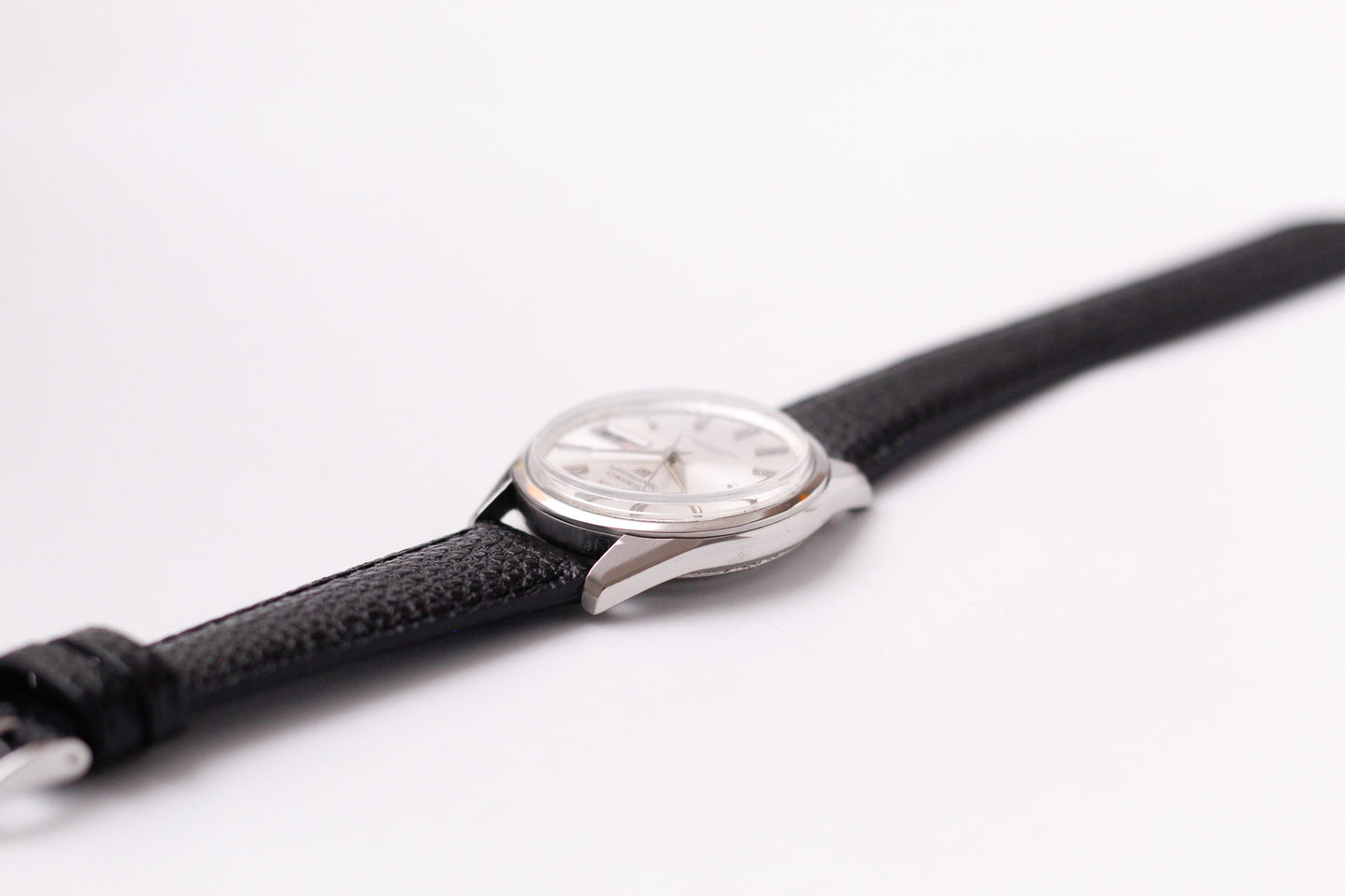 [Serviced] 1969 Seiko 5 Sportsmatic Silver Sunburst Dial Men's Wrist-Watch