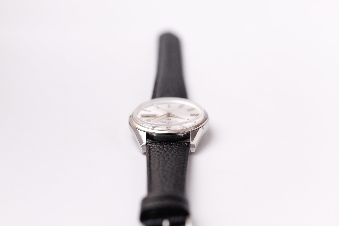 [Serviced] 1969 Seiko 5 Sportsmatic Silver Sunburst Dial Men's Wrist-Watch