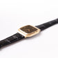 1981 Seiko Quartz Inky Black Dial Men's Wrist-Watch