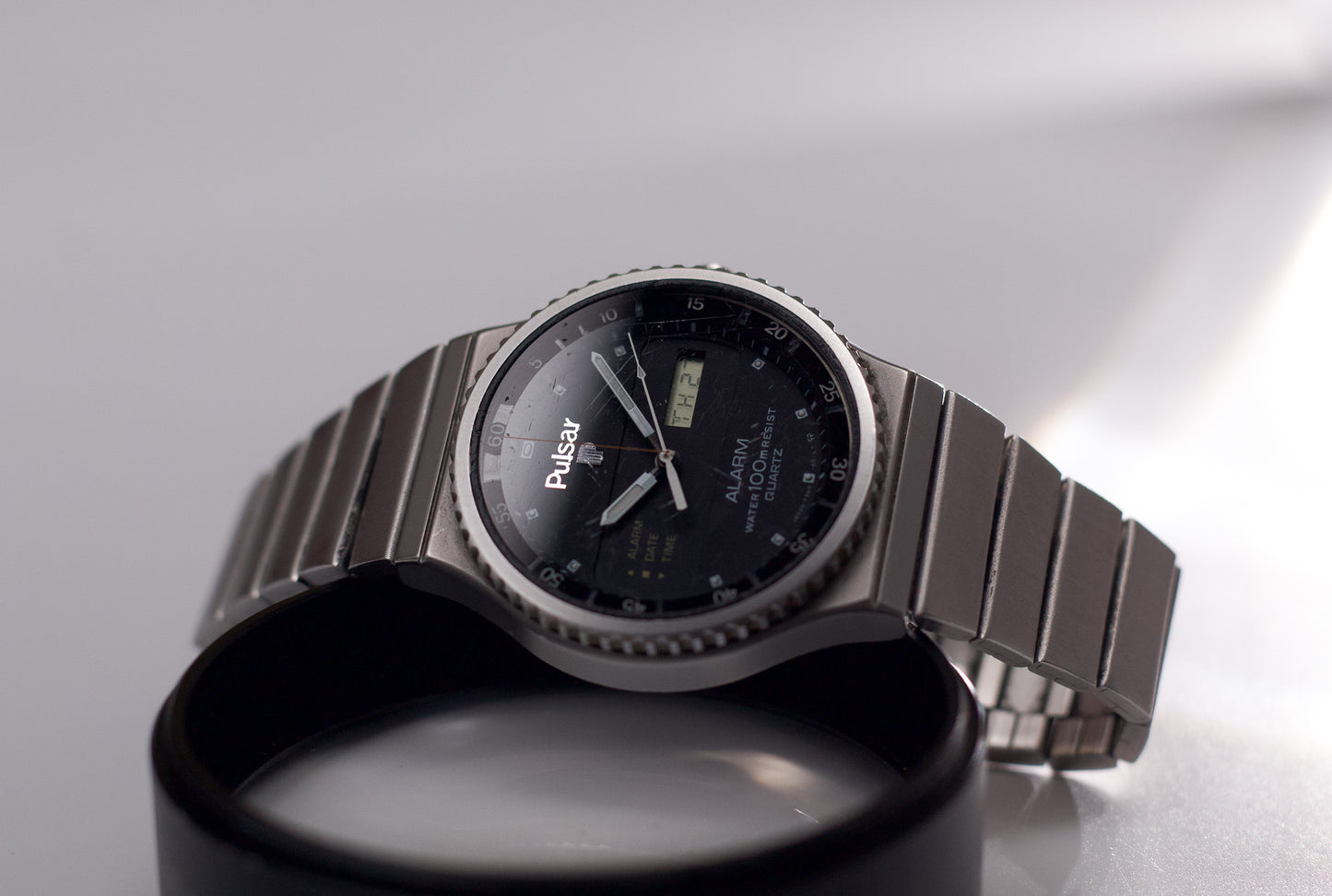 1984 Pulsar Quartz Ana-Digi Men's Wrist-Watch