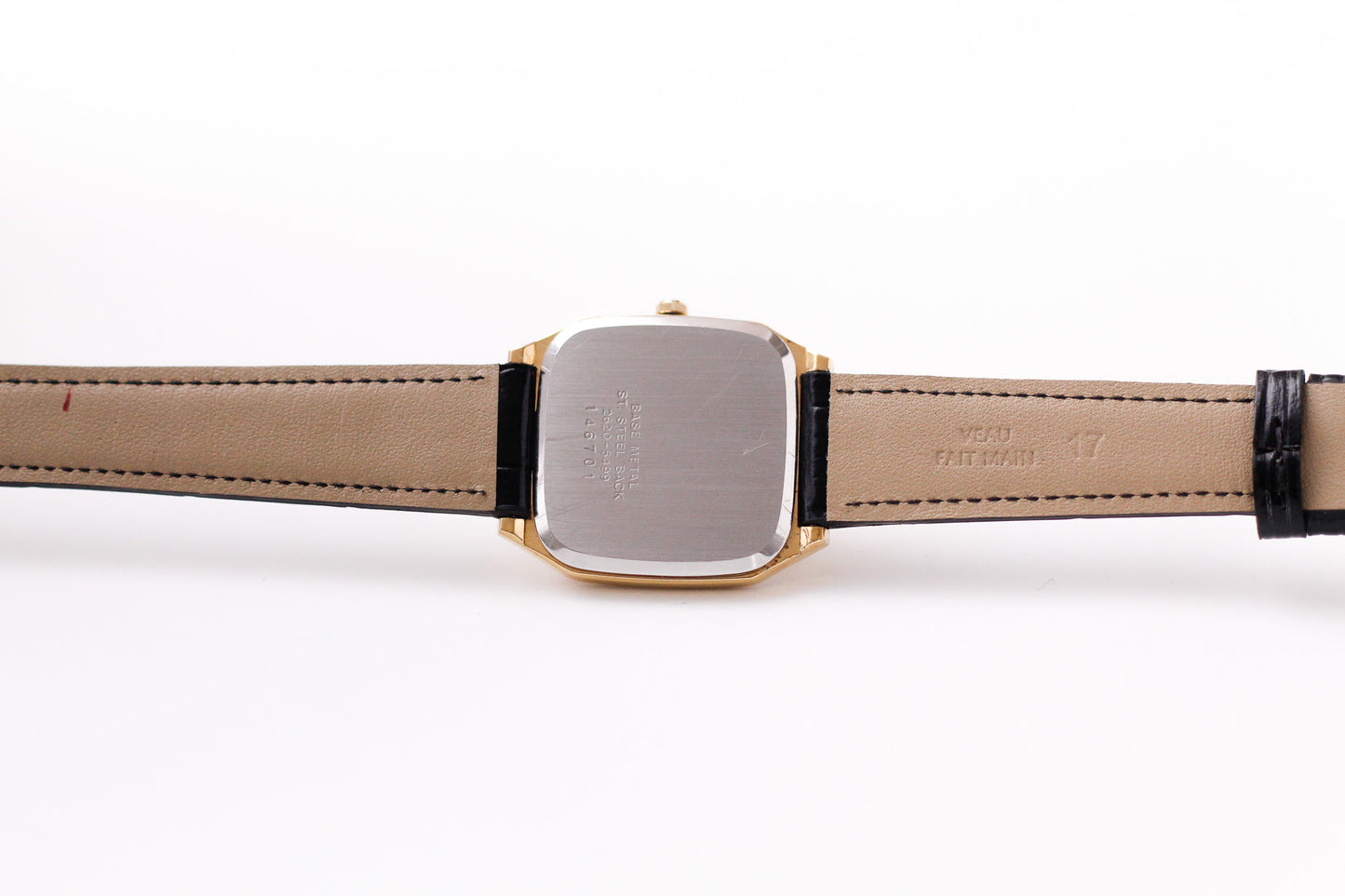 1981 Seiko Quartz Inky Black Dial Men's Wrist-Watch