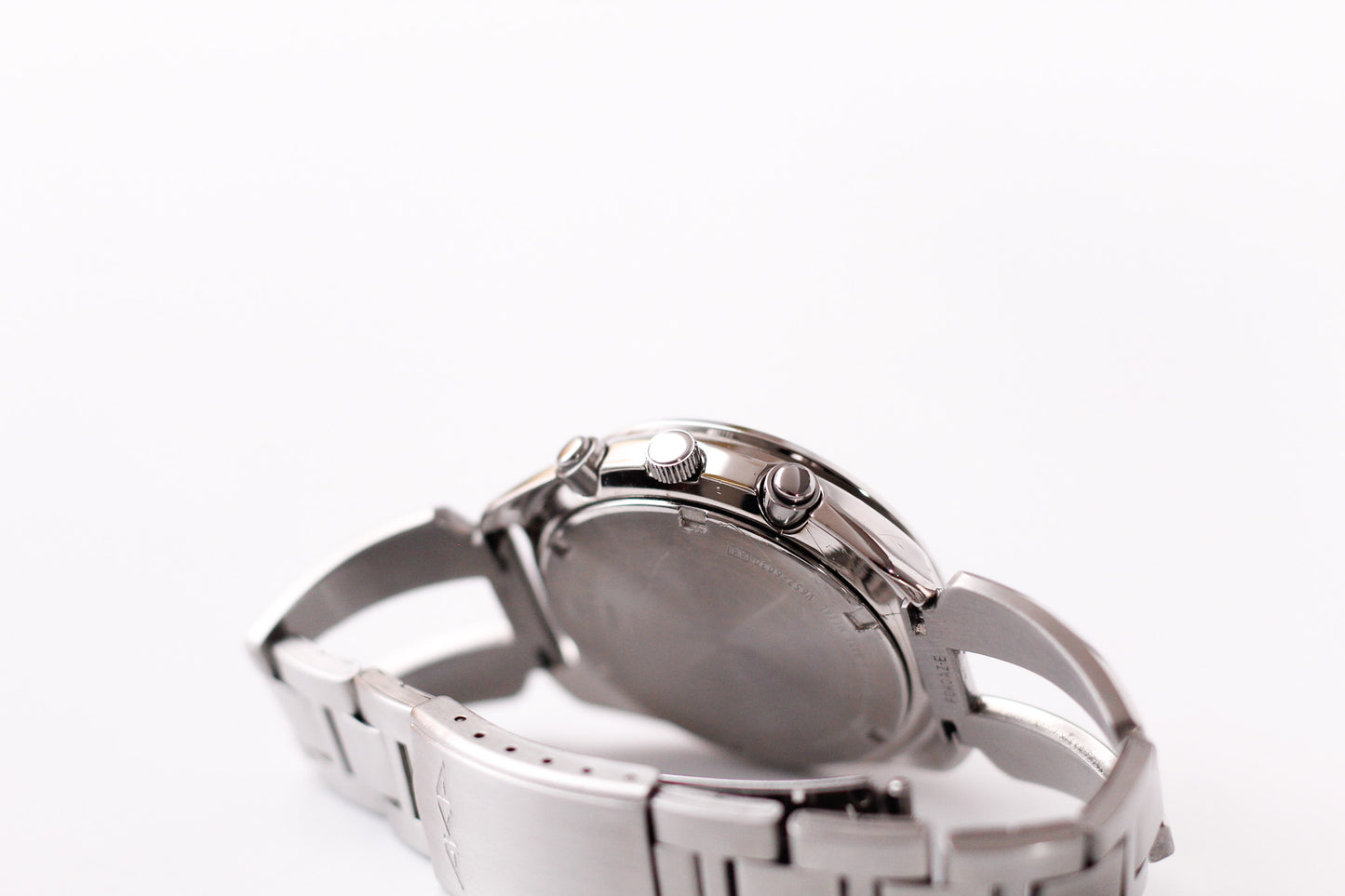 2006 Alba 'AKA' Quartz Orange Sunburst Dial Chronograph Men's Wrist-Watch