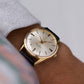 [Serviced] 1960s Enicar Ultrasonic Ocean Pearl Silver Sunburst Men's Wrist-Watch