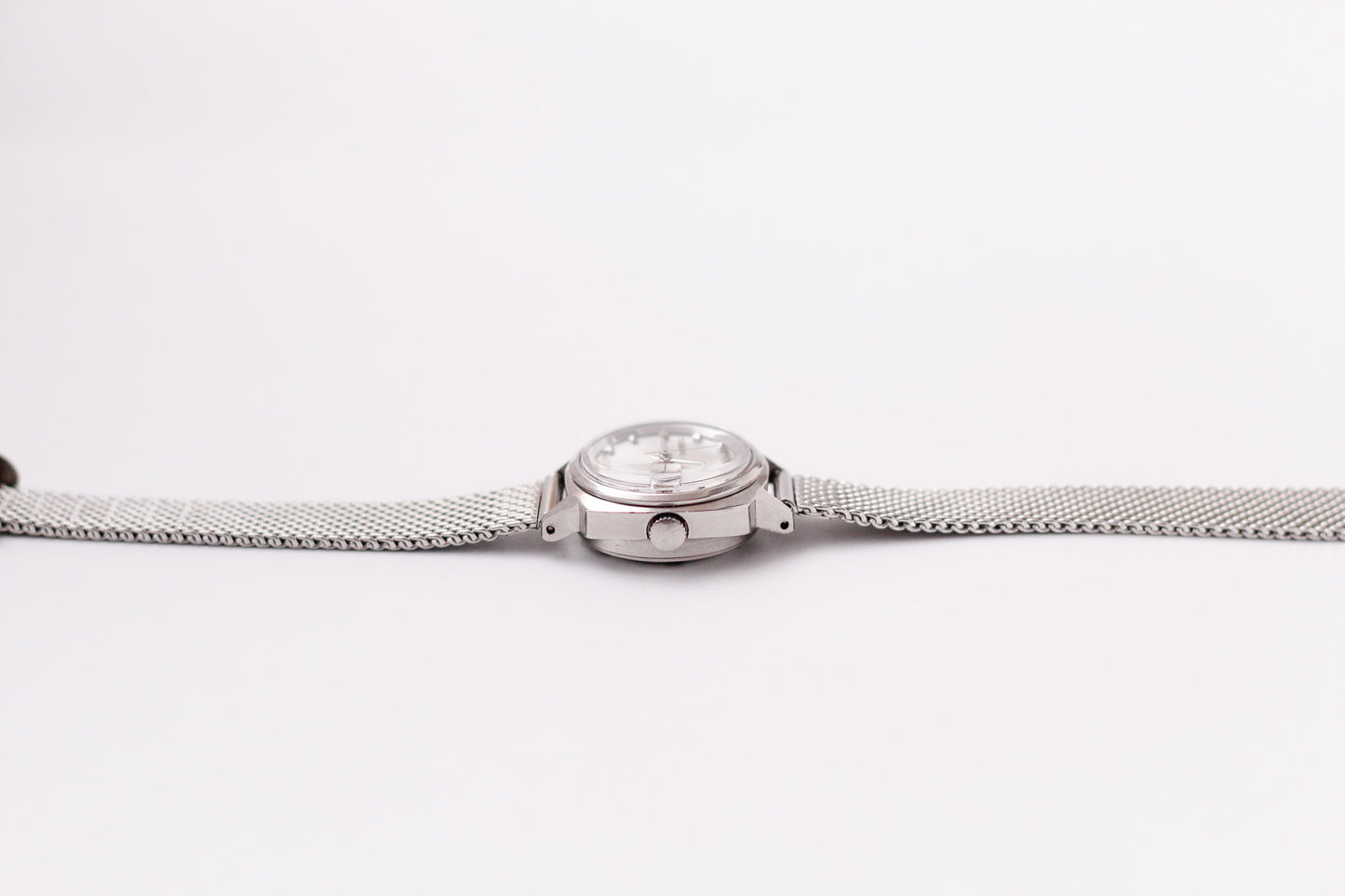 [Serviced] 1969 Seiko Automatic Silver Sunburst Dial Ladies' Wrist-Watch