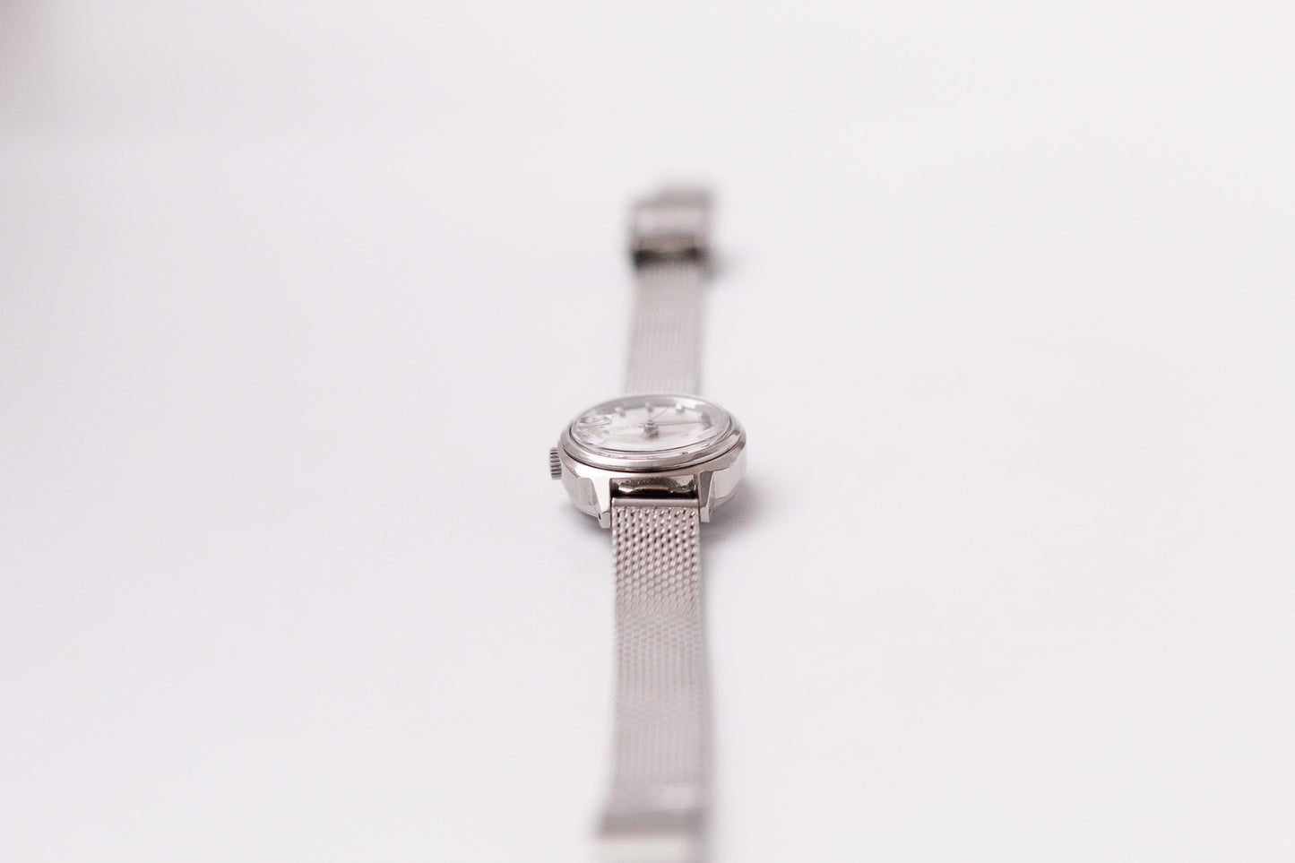 [Serviced] 1969 Seiko Automatic Silver Sunburst Dial Ladies' Wrist-Watch