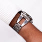 2006 Alba 'AKA' Quartz Orange Sunburst Dial Chronograph Men's Wrist-Watch