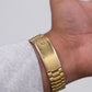 1985 Seiko SQ 'Baby Day-Date' Golden Sunburst Dial Men's Wrist-Watch