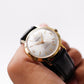 [Serviced] 1960s Waltham Mechanical Silver Sunburst Dial Men's Wrist-Watch