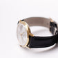 [Serviced] 1960s Waltham Mechanical Silver Sunburst Dial Men's Wrist-Watch
