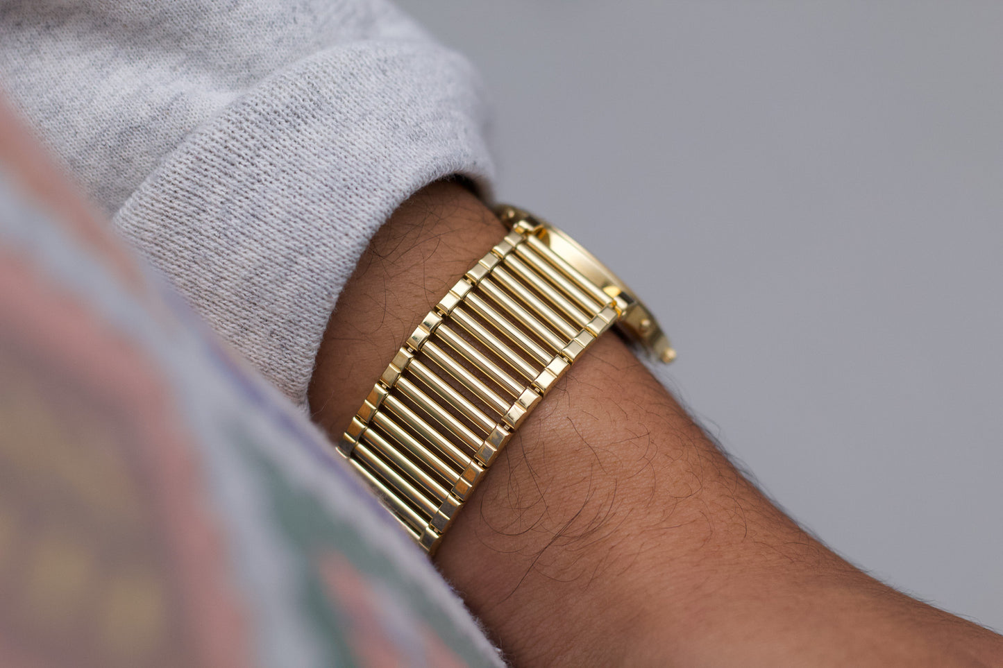 [Mint] 1986 Seiko Lassale Golden Linen Dial Men's Wrist-Watch