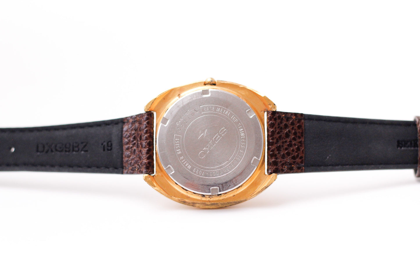 [Serviced] 1973 Seiko Automatic Golden Caramel Sunburst Dial Men's Wrist-Watch