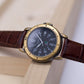 2000 Pulsar Quartz Matte Black Dial Bronze Case Men's Wrist-Watch
