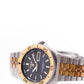 1981 Pulsar Quartz Linear Charcoal Dial Two Tone Case Men's Wrist-Watch