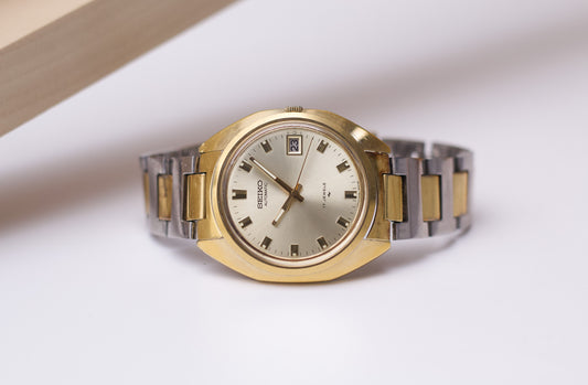 1975 Seiko Automatic Champagne Sunburst Automatic Men's Wrist-Watch