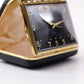 1960s Elgin Mechanical Travel Alarm Clock W/Box
