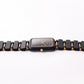 [Near Mint] 1985 Seiko Quartz Matte Black Dial Ladies' Two Tone Wrist-Watch