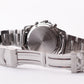 2001 Seiko Quartz Glossy Wine Red Dial Chronograph Men's Watch