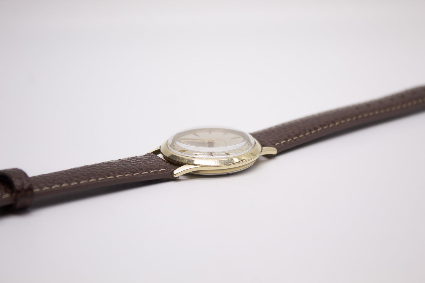 [Serviced] 1960s Hamilton Automatic Light Golden Dial Micro-Rotor Movement Men's Wrist-Watch