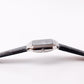 [Serviced] 1982 Seiko 5 Straight Grain Midnight Blue Dial TV Case Men's Wrist-Watch