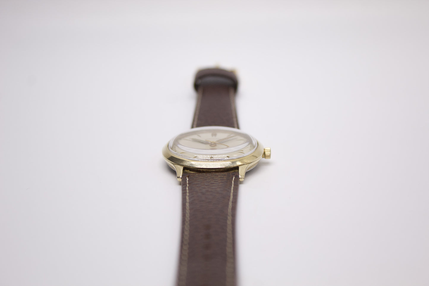 [Serviced] 1960s Hamilton Automatic Light Golden Dial Micro-Rotor Movement Men's Wrist-Watch