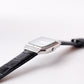 [Serviced] 1982 Seiko 5 Straight Grain Midnight Blue Dial TV Case Men's Wrist-Watch