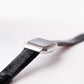 [Serviced] 1982 Seiko 5 Straight Grain Midnight Blue Dial TV Case Men's Wrist-Watch