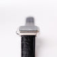 [Serviced] 1982 Seiko 5 Straight Grain Midnight Blue Dial TV Case Men's Wrist-Watch
