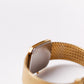 1984 Citizen Exceed Braided Golden Tank Men's Wrist-Watch W/Box & Papers