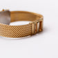 1984 Citizen Exceed Braided Golden Tank Men's Wrist-Watch W/Box & Papers