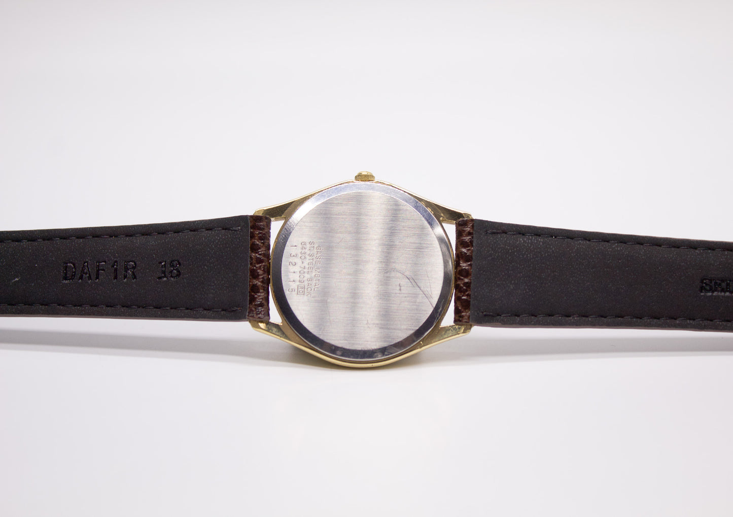 1981 Seiko Quartz Straight Grain Golden Dial