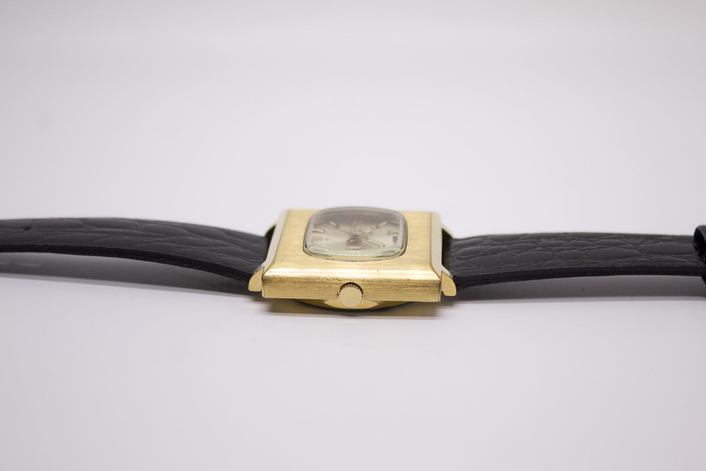 [Serviced] 1970 Seiko DX Automatic Champagne Sunburst Dial Men's Wrist-Watch