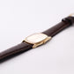 1983 Seiko Quartz 'Baby Ellipse' Golden Sunburst Dial Men's Wrist-Watch W/Box & Papers