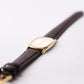1983 Seiko Quartz 'Baby Ellipse' Golden Sunburst Dial Men's Wrist-Watch W/Box & Papers