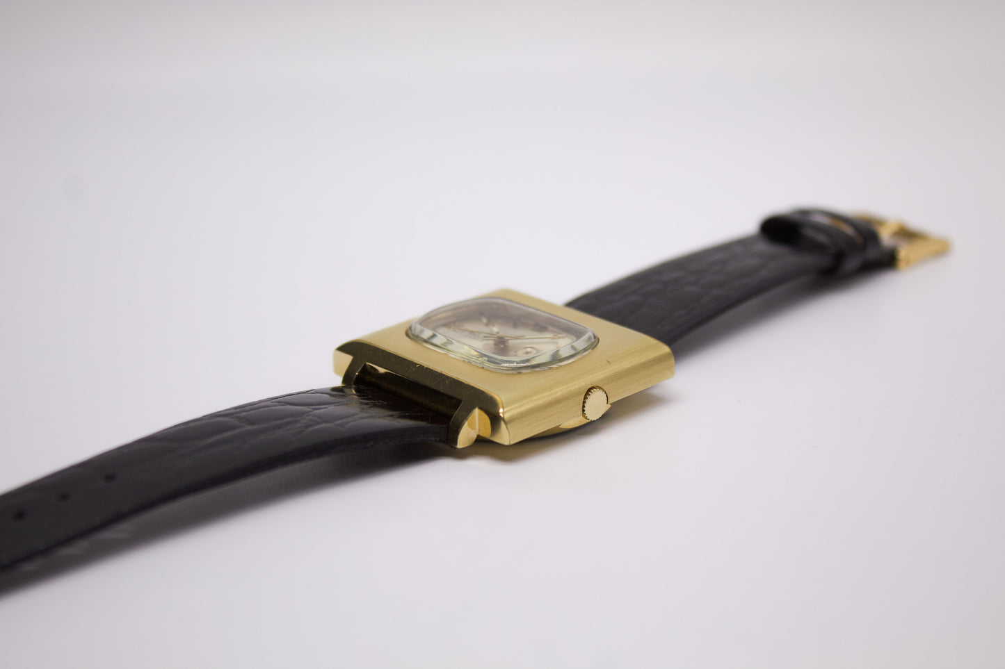 [Serviced] 1970 Seiko DX Automatic Champagne Sunburst Dial Men's Wrist-Watch