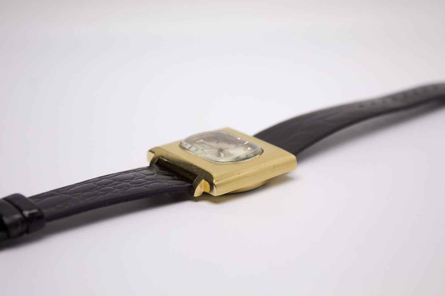 [Serviced] 1970 Seiko DX Automatic Champagne Sunburst Dial Men's Wrist-Watch