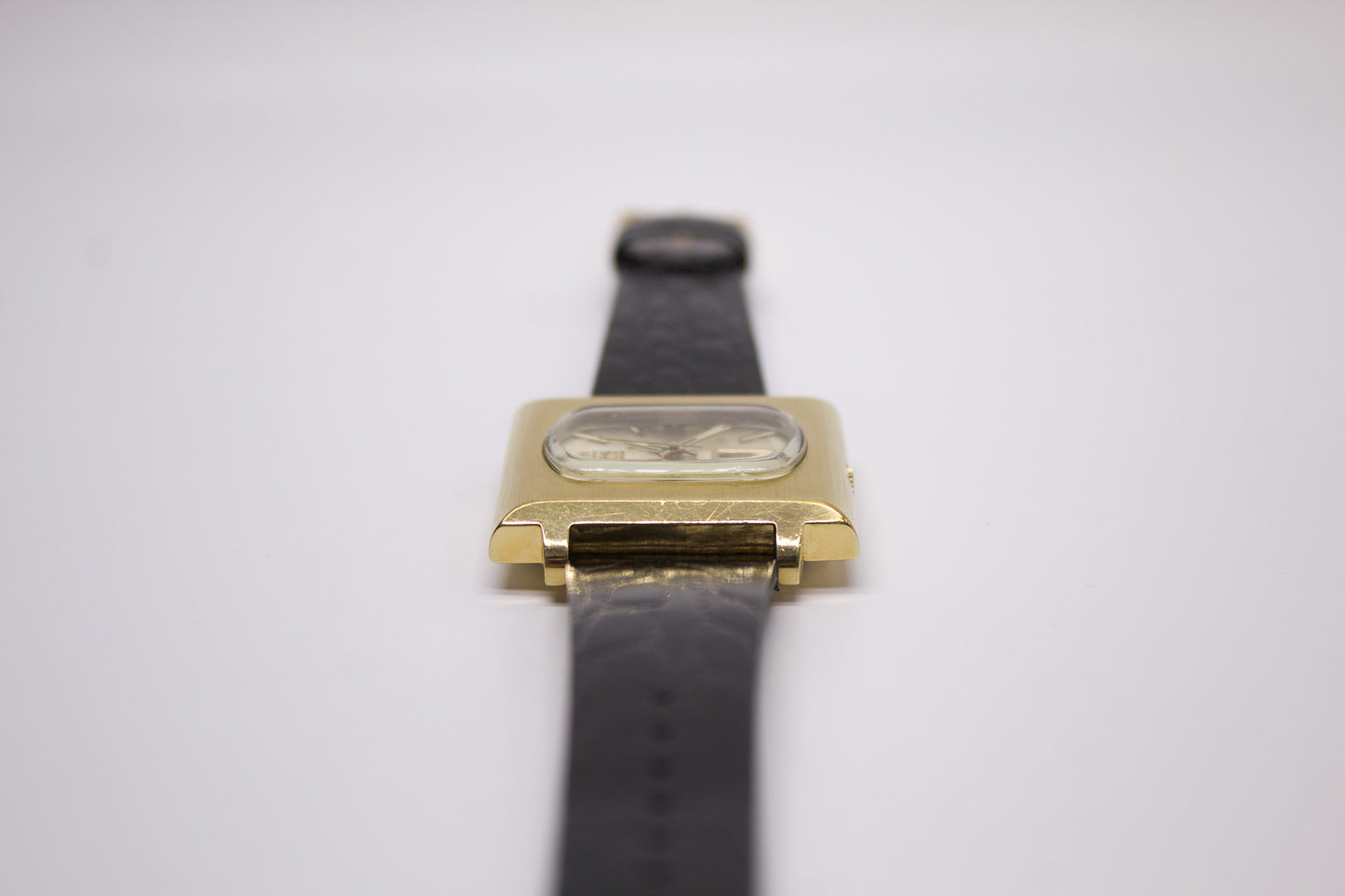 [Serviced] 1970 Seiko DX Automatic Champagne Sunburst Dial Men's Wrist-Watch