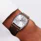 [Serviced] 1960s Universal Genève Radiant Silver Sunburst Dial Men's Mechanical Wrist-Watch