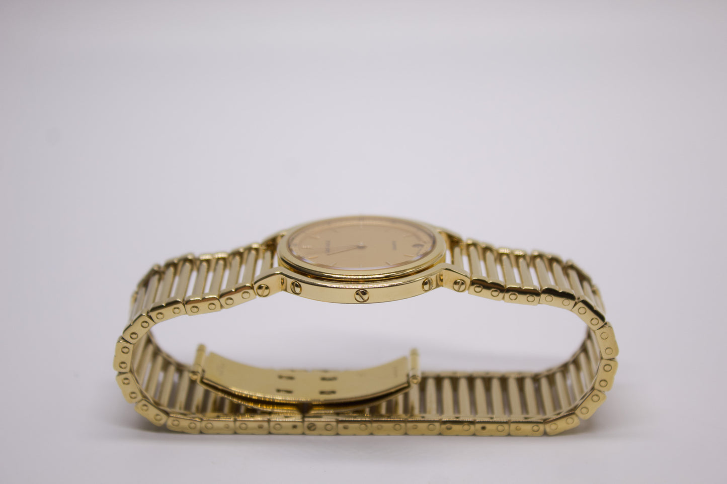 [Mint] 1986 Seiko Lassale Golden Linen Dial Men's Wrist-Watch